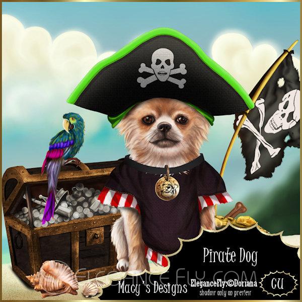 pirate dog t shirt