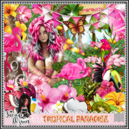 Tropical Paradise Scrap Kit