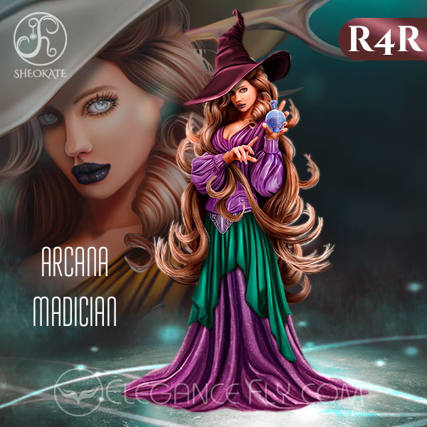 Arcana magician – Elegancefly